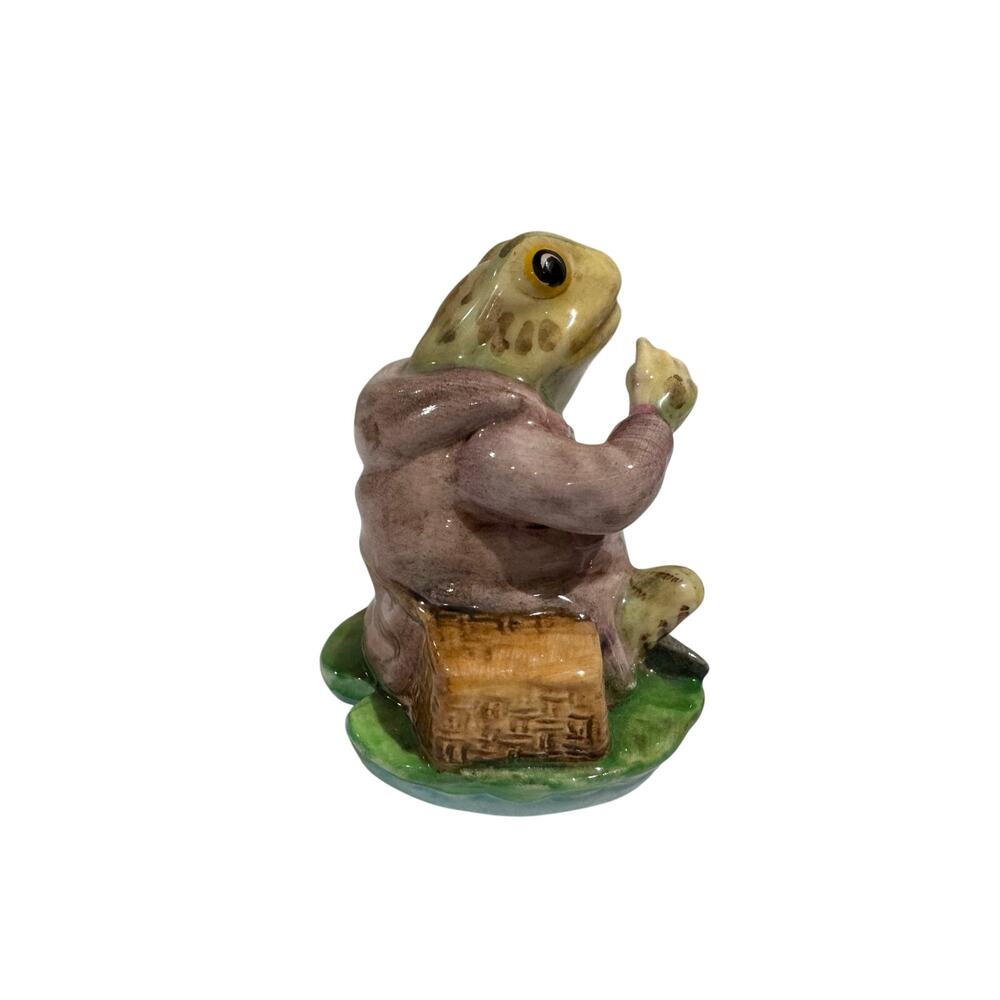 Beatrix Potter Jeremy Fisher Frog Toad Figurine